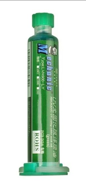 MASCARA UV SECADO RAPIDO (NUEVO) SU3 10G MECHANIC