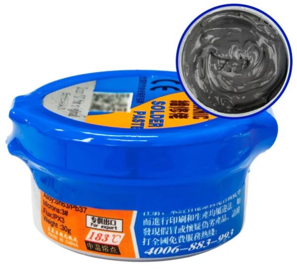 ESTAÑO EN PASTA 30G/183℃ XG40 - MECHANIC